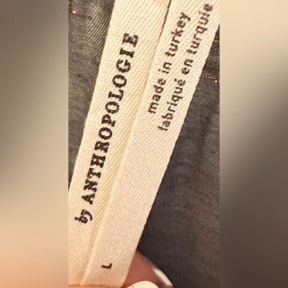 Anthropologie gold metallic polka dot maxi dress - Picture 3 of 5